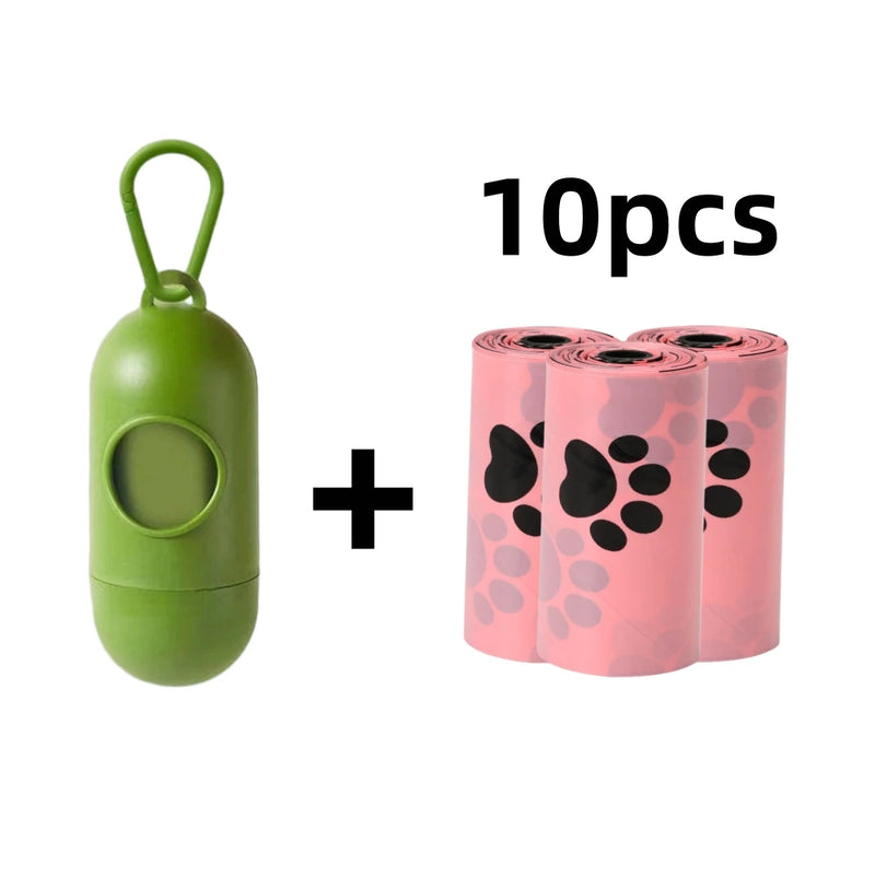 Eco Friendly Biodegradable Dog Waste Bags Waterproof Leak Resistant Pet Poop Bags For Puppy Cat Outdoor Walking Pet Clean Supply