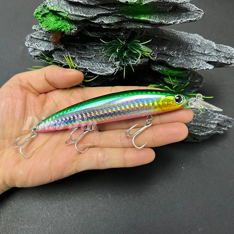 20g 110mm Floating Minnow Fishing Lure Seabass Hard - View 12 | SAMAG
