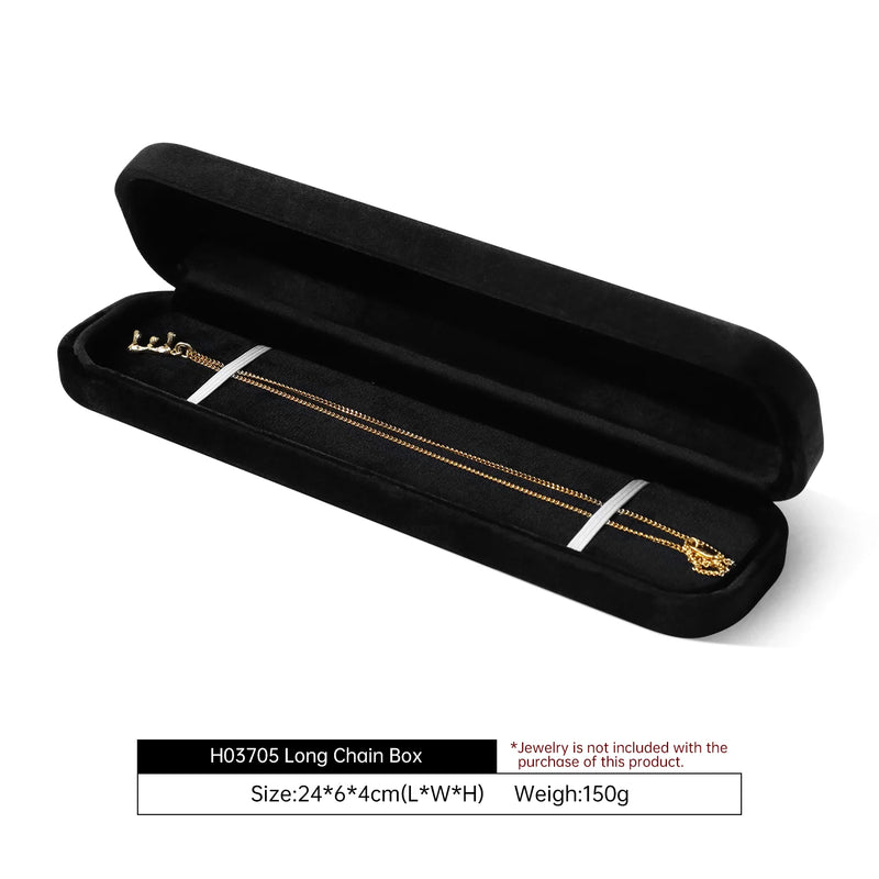 Yinbeini Wedding Ring Box Velvet Jewelry Box Collection Bracelet Necklace Pendant Storage Case Jewelry Display Organizer H030