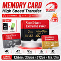 128GB 256GB Compact Micro TF/SD Memory Card Wide Compatibility SD Meomory Cards for Laptop PC Electronic Reader