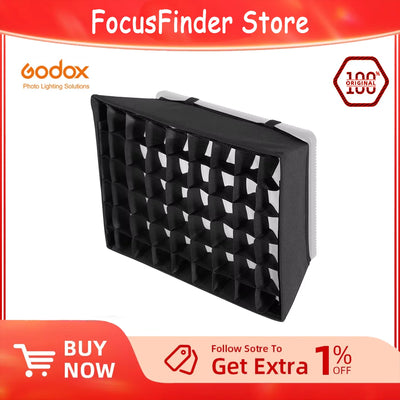 Godox LEDP260C LED Video Soft Light Diffuser Honeycomb | SAMAG