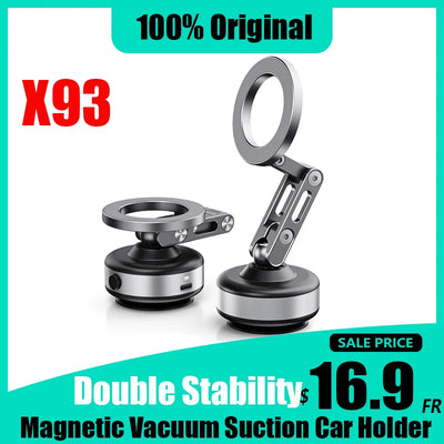 New X93 Magnetic Vacuum Adsorption Car Phone Holder 360° | SAMAG