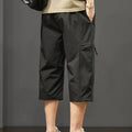 Cargo Shorts Men Working Cropped Pants Summer New Thin Casual Loose Sports Shorts Bermudas Fashion Casual Man Shorts