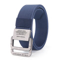Men Belts Automatic Buckle Metal Webbing Belts for Men Canvas Nylon High Quality Strap Casual Sports Students