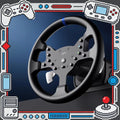 PXN V99 Racing Wheel Simulator Gaming Steering Wheel 3.2Nm Force Feedback For PC Windows 7/8/10/11,PS4,Xbox One,Xbox Series X/S
