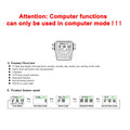 Men's Top Luxury LED Multifunction Calculator Watch Luminous Electronic Numeric Watch Keyboard Style