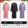 Coral Velvet Women's Nightgown Pajamas Autumn And Winter | SAMAG