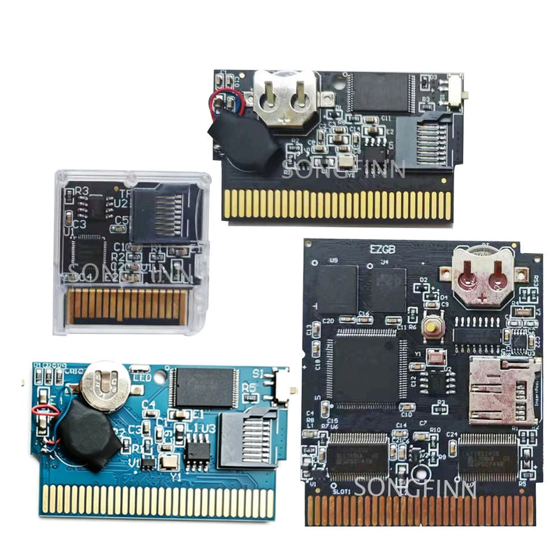 Superior Retro All in 1 EZ 16 32 Bit Video Game Card Junior Definitive Air Paralle Real-Time Clock RTC Save