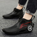 Men's rain shoes four seasons new non-slip waterproof outdoor casual fishing shoes fashion lovers comfort soft-sole rain boots