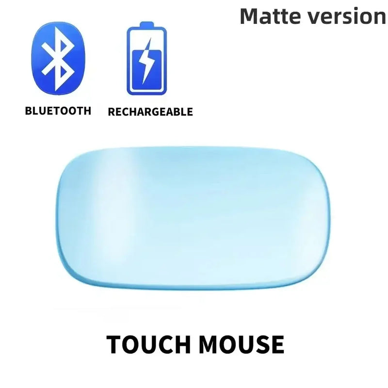 Upgrade Wireless Bluetooth Magic Computer Mouse Rechargeable Touch Slim Ergonomic Dual-Mode Silent PC Mice For Apple Macbook Air
