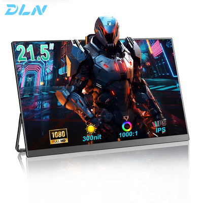DLN 21.5 inch Portable Monitor 1080P 100Hz 72% sRGB USB C | SAMAG