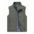 2025 Summer Men Outdoor Waterproof Quick Drying Cargo 5XL Vests Male Thin Mesh Breathable Waistcoats Climbing Sleeveless Jackets