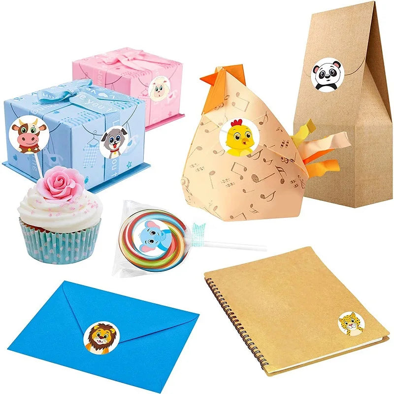 100 - Stickers Rolling Animal Roll Dog Small Packaging - View 5 | SAMAG