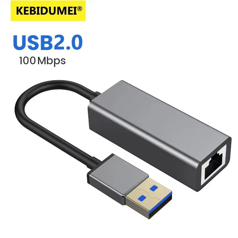 2.5G USB Ethernet Adapter 2500Mbps USB3.0 Lan Network Card C to RJ45 Internet for Laptop PC Windows Mac OS - Visuel 7 | SAMAG
