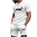 Summer Men's Sets Fashion Tracksuit Short Sleeve T Shirts+Sport Suit Casual Clothing Joggers S - 4XL - View 10 | SAMAG