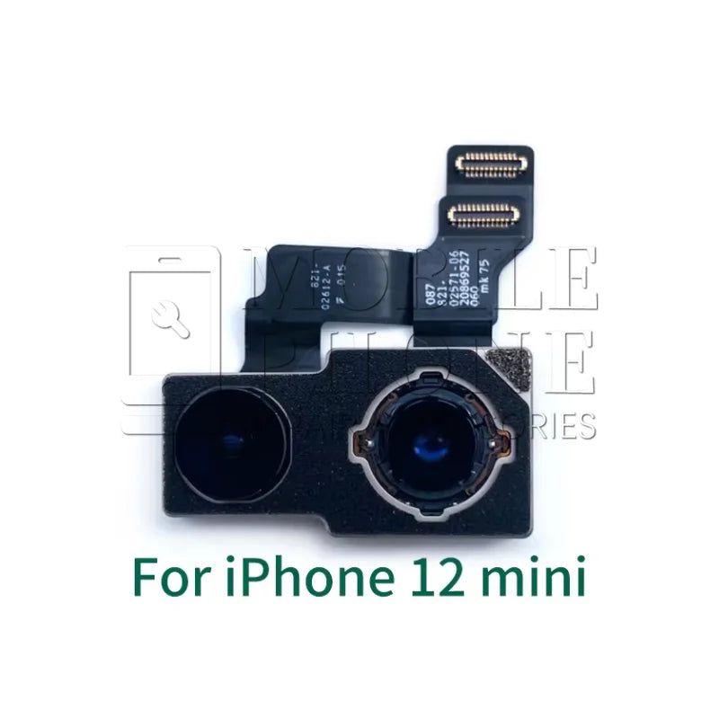 Original Back Camera Flex Cable for iPhone 11 12 13 14 plus Pro max mini Flash big rear camera Module Replacement Parts tools