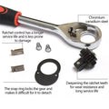46PCS Car Repair Tool Kit Ratchet Torque Wrench Spanner Screwdriver Socket Set Combo Tools Kit Bicycle Auto Repairing Tool Mech