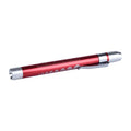 White Light Reusable LED Medical Penlight Flashlight With Pupil Gauge Pocket Clip Pen Light Torch Lamp For Nurses Doctors Readin
