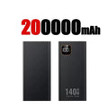 Lenovo 2026 140W 500000mAh Ultra Capacity Power Bank Super Fast Charging CCC Portable Charger For IPhone Samsung
