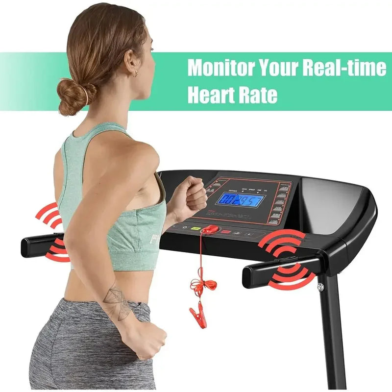 Compact Manual Incline Treadmill with 12 Workout | SAMAG
