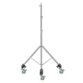SH 2.9m Light Stand With Stainless Steel Kit Cross Arm  With Weight Bag Photo Studio Accessories Extension Telescopic Rod 2.49M