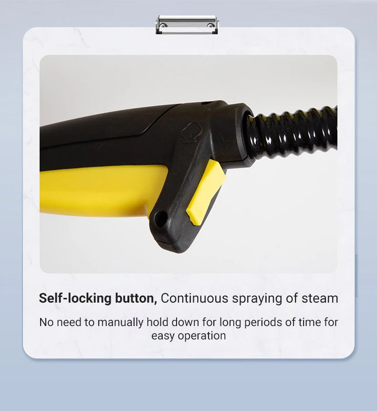 DIVEDEER Handheld Steam Cleaner Automotive Sterilization Disinfection High Temperature Wiper Washer for Floor Kitchen Cars