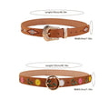 Stylish Niche and Trendy Embroidered Premium Belt Chinese - Style Retro Patterns with Unique Pin Buckle - Visuel 2 | SAMAG
