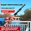 Carbon Fiber Lure Rod Ultra-short Section Spinning/casting Pole 1.8M/2.1M/2.4M/2.7M Travel Superhard Fishing Rods