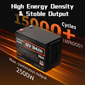 Humsienk 12V 100Ah 150Ah 200Ah 314Ah LiFePO4 Battery Built-in BMS Low Temperature Protection For  RV/ Camp/ Solar Energy Storage