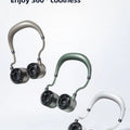 2026 Neck-hanging Small Fan Digital Display Screen Turbo Fan Fast Charging Lightweight Suitable For Indoor Outdoor Sports Use