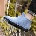 Men's casual rain shoes Four season new non-slip waterproof comfortable outdoor fishing water shoes fashion chef work rain boots