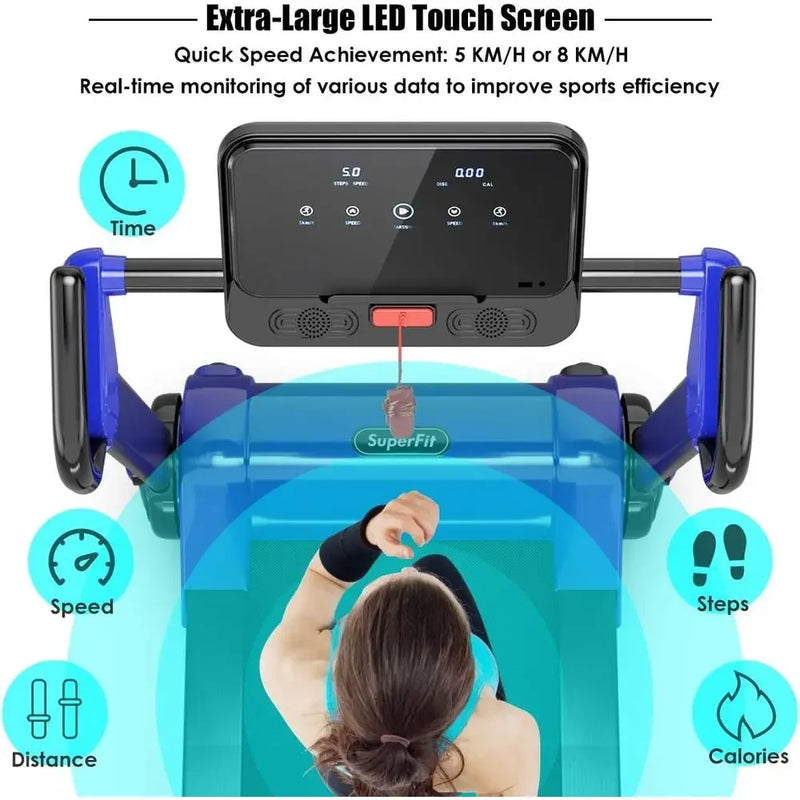 Desk Treadmill with Adjustable Height, Bluetooth, APP - View 5 | SAMAG