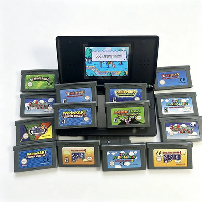 Mario GBA Games cards EUR USA Version Cartridge 32 Bit | SAMAG