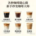 Espresso machine household small semi-automatic extraction stainless steel steam milk foam