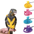 Adjustable Parrot Bird Harness Leash Set Anti-bite Training Parrots Outdoor Flying Rope Cockatiel Small Birds Supplies
