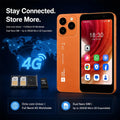 AGM N2 Mini Smartphone Compact Size 4.96' Display 3GB 32GB 3000mAh Removable Battery Android 16 GO System Lightweight Phone