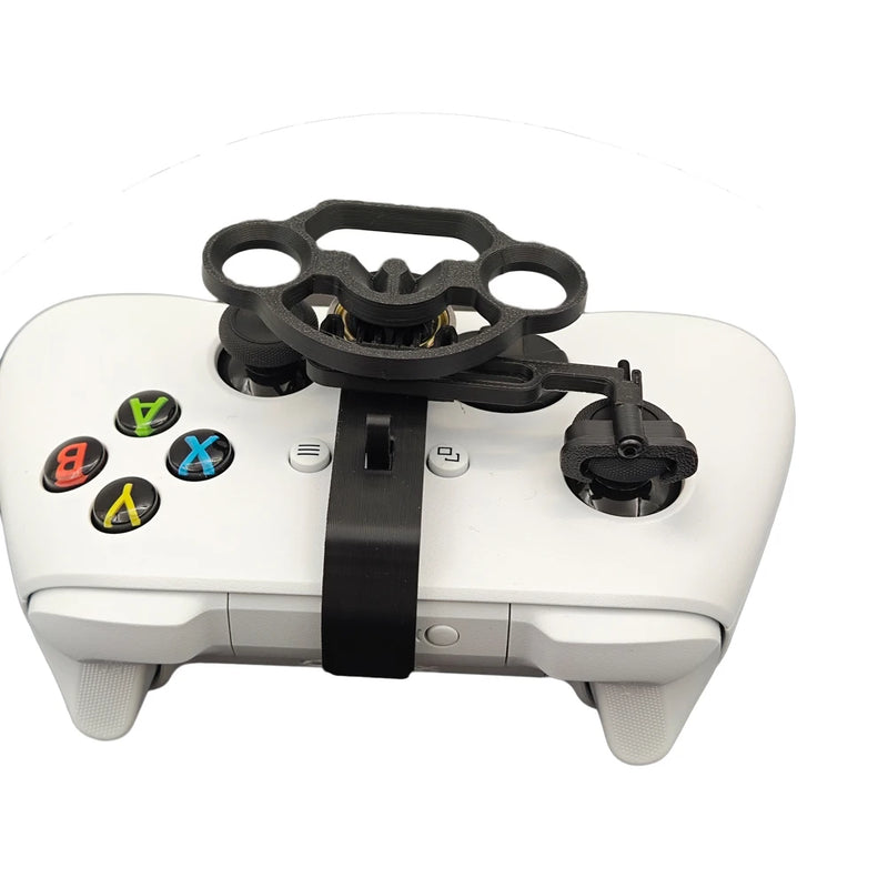 Racing Games Mini Racing Steering Wheel Black for Xbox Series X/S Controller 3D Printing Mini Steering Wheel Replacement