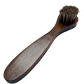 1PC Shoe Boot Polish Shine Cleaning Dust Removal Durable Shoe Brush Long Wood Handle Bristle Horse Hair Brush
