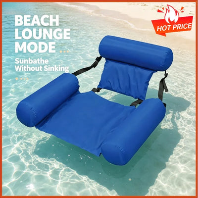 Foldable Floating Water Hammock - Inflatable Pool Lounger | SAMAG
