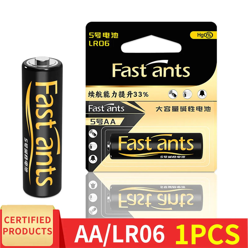 High Quality 1.5V AA LR06 Alkaline Battery Long Lasting Disposable Dry Batteries for Toy Remote Clock Wireless Mouse Keyboard