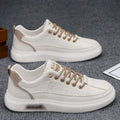 Men's Casual Shoes 2026 Comfortable Breathable White Platform Shoes Men Plus Size Casual Sneakers Outdoor Flats Shoes 39-48