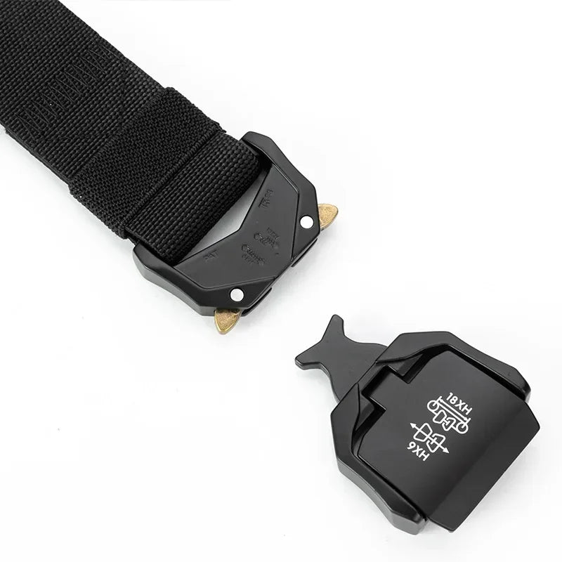 New Tactical Belt Quick Release Elastic Belt Casual Tooling Training Belt Men's Trousers Belt TL456