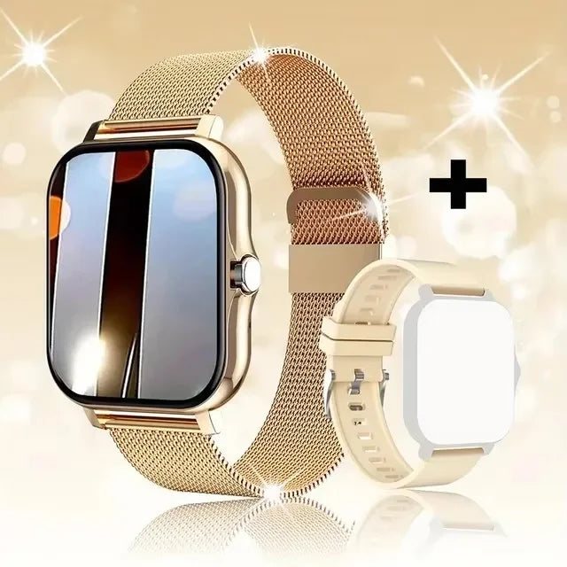 New 1.83'' Waterproof Smart Watch Message Answer Call Sleep Monitoring Sports Pedometer Information Alerts For iPhone Android