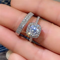 Real 18k Gold Diamond Ring for Women To Join Party Peridot Gemstone Anillos De Wedding Diamante Engagement Jewelry | SAMAG