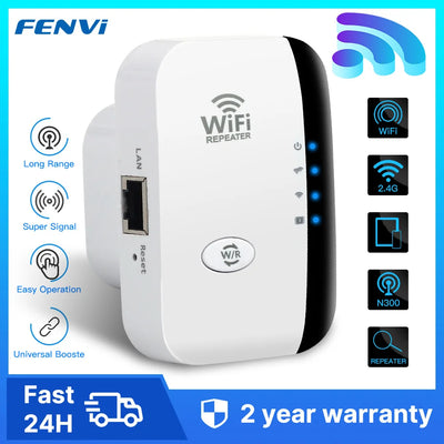 FENVI 300Mbps Wireless WIFI Repeater Remote Extender | SAMAG