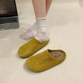 2026 New Women Lazy Slipper Slip On Mule Closed Toe Thick Sole Ultra Soft Dopamine Japanese Dorm Outdoor