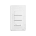 MOES Tuya ZigBee Smart Light Switch US Push Button Wall Switch Work With Alexa Google Home Neutral Wire/No Neutral Wire Required