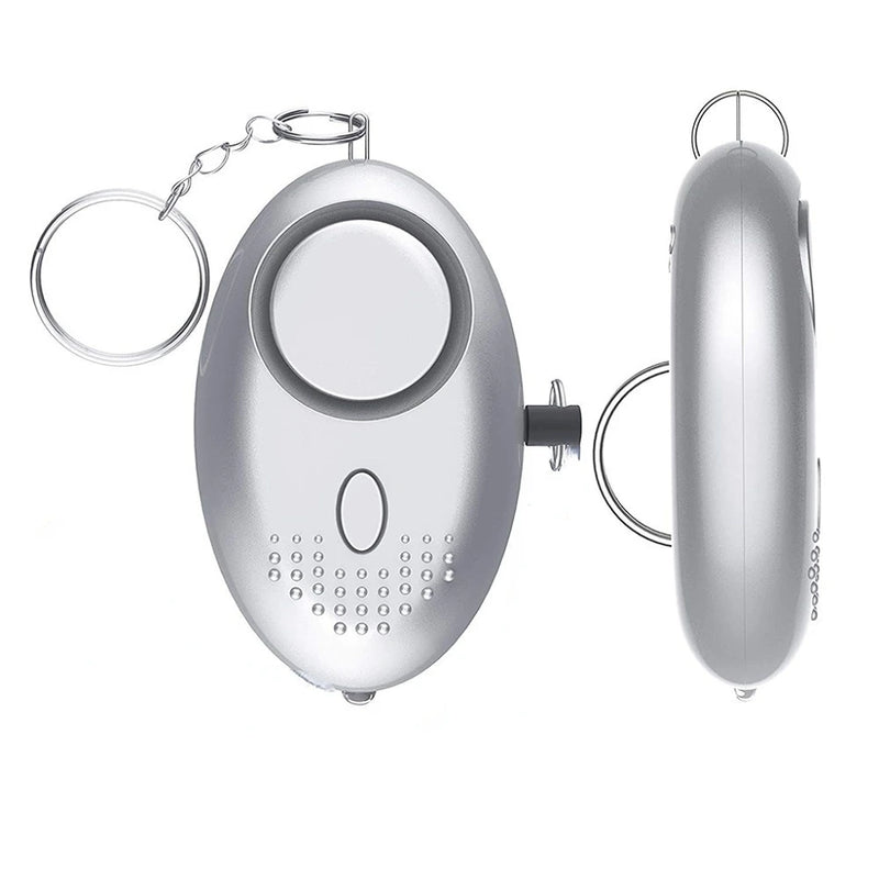 Personal Alarm With LED Light 130DB Anti Lost Wolf Self-Defense Safety Attack Emergency Alarms For Women Kids Elder