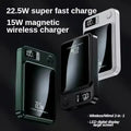 Lenovo Wireless Magnetic Power Bank 500000mAh 22.5w Super Fast Charging Portable External Battery Powerbank For iphone Huawei