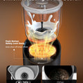 Electric Milk Frother Automatic Rotary Foamer for Coffee Cappuccino Latte Hot and Cold Foam Maker Split Type Milk Foamer